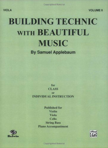 Cover for Samuel · Building Technique with Beautiful Music: Viola (Paperback Bog) (1985)