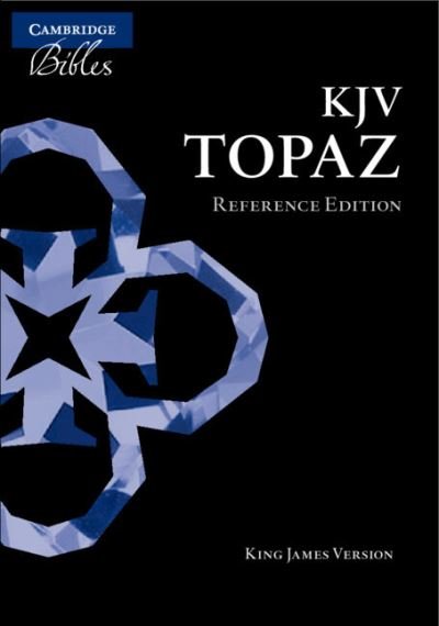 Cover for Cambridge Bibles · KJV Topaz Reference Edition, Black Goatskin Leather, KJ876 (Skinnbok) (2022)