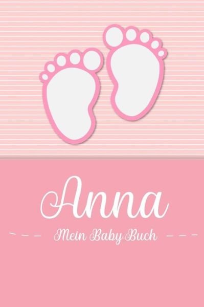Cover for En Lettres Baby-Buch · Anna - Mein Baby-Buch (Taschenbuch) (2019)
