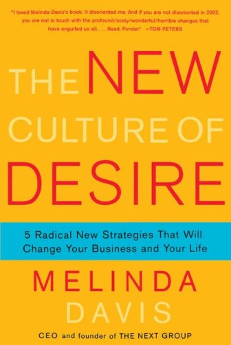 Cover for Melinda Davis · The New Culture of Desire: 5 Radical New Strategies That Will Change Your Business and Your Life (Taschenbuch) (2008)