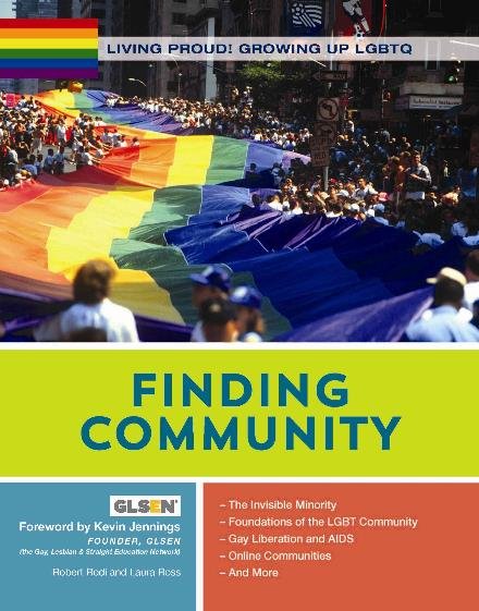 Cover for Kevin Jennings · Finding Community - Living Proud! Growing Up LGBTQ (Hardcover Book) (2016)