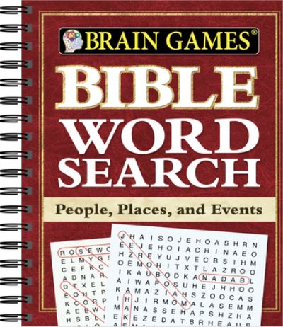 Cover for Publications International Ltd · Brain Games - Bible Word Search (Spiral Book) (2015)