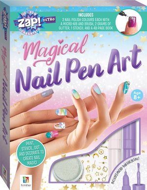 Cover for Hinkler Pty Ltd · Zap! Extra: Magical Nail-pen Art - Zap! Extra (Book) (2019)
