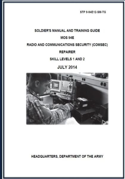 Cover for U S Army · Soldier's Manual and Training Guide (Paperback Bog) (2014)