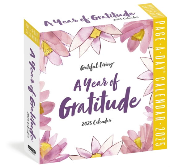 Cover for A Network for Grateful Living · Year of Gratitude Page-A-Day® Calendar 2025 (Calendar) (2024)