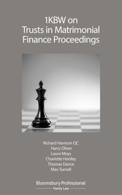 Cover for Richard Harrison · 1KBW on Trusts in Matrimonial Finance Proceedings (Book) (2019)
