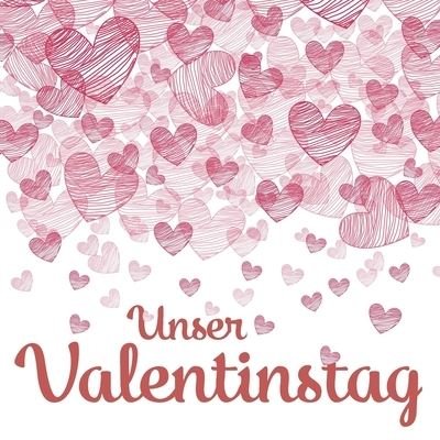 Cover for Herz Geschenkbuch · Unser Valentinstag (Pocketbok) (2020)