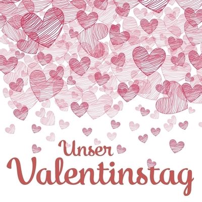 Cover for Herz Geschenkbuch · Unser Valentinstag (Paperback Book) (2020)