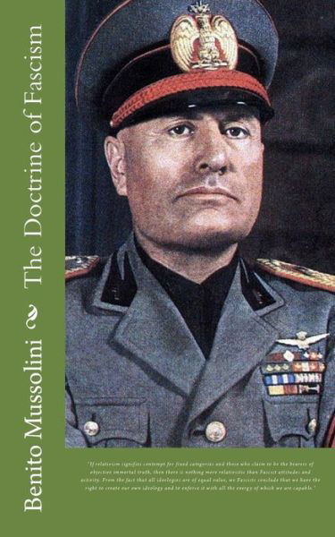 Cover for Benito Mussolini · The Doctrine of Fascism (Paperback Book) (2015)