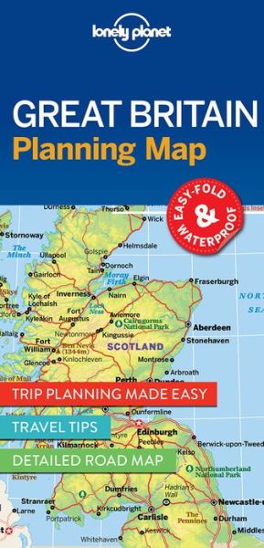 Cover for Lonely Planet · Lonely Planet Great Britain Planning Map - Map (Landkarten) (2017)