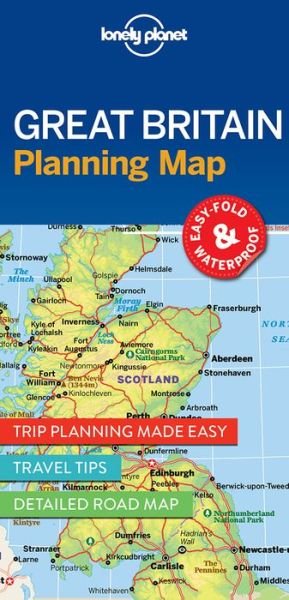 Cover for Lonely Planet · Lonely Planet Great Britain Planning Map - Map (Kort) (2017)