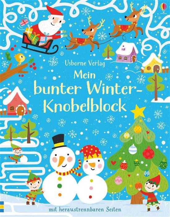 Cover for Tudhope · Mein bunter Winter-Knobelblock (Bog)