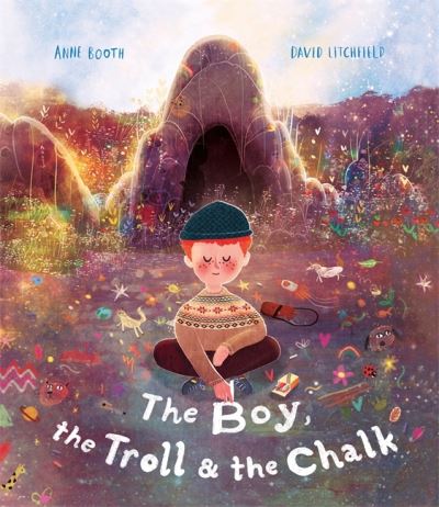 Cover for Anne Booth · The Boy, the Troll and the Chalk (Inbunden Bok) (2024)