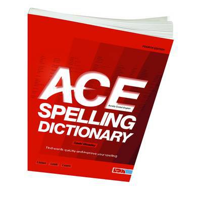 Cover for David Moseley · ACE Spelling Dictionary (Paperback Book) [4 Revised edition] (2012)