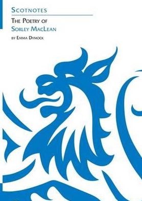 Cover for Emma Dymock · The Poetry of Sorley MacLean: (Scotnotes Study Guides) - Scotnotes Study Guides (Paperback Book) (2011)