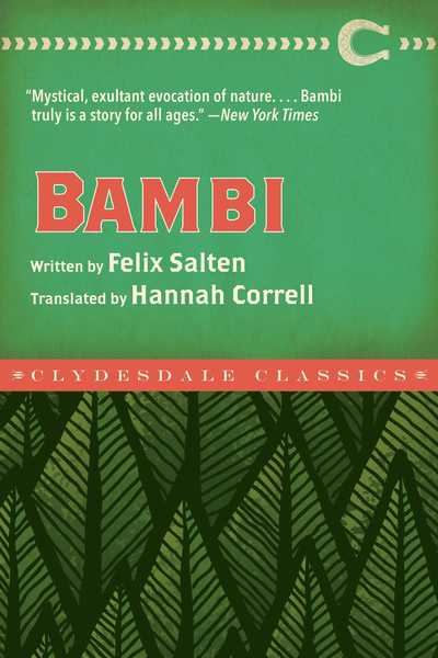 Cover for Felix Salten · Bambi (Paperback Book) (2019)