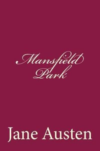 Cover for Taylor Anderson · Mansfield Park (Taschenbuch) (2017)