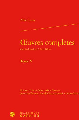 Cover for Alfred Jarry · Oeuvres Completes (Hardcover Book) (2020)