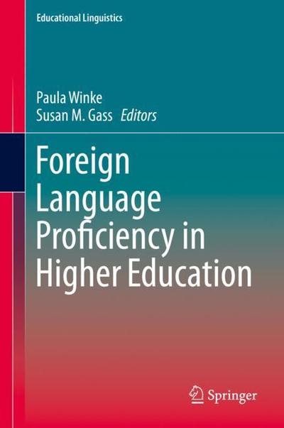Cover for Foreign Language Proficiency in Higher Education (Book) [1st ed. 2019 edition] (2019)