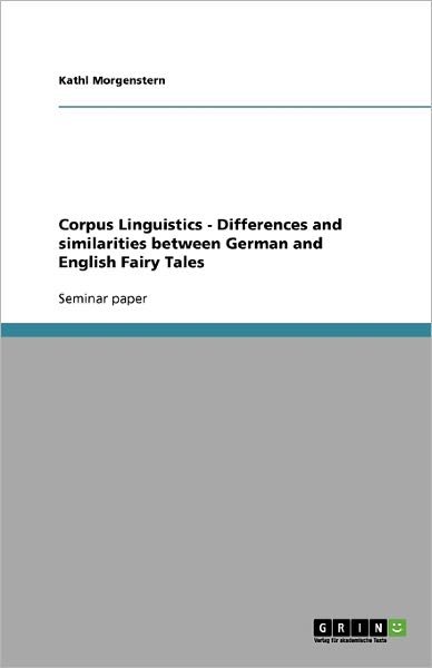 Cover for Morgenstern · Corpus Linguistics - Differ (Bog) (2009)