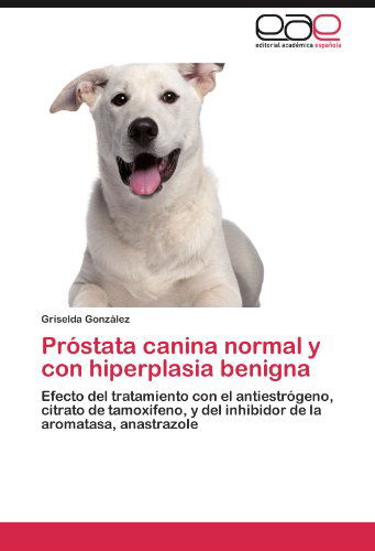 Cover for Griselda González · Próstata Canina Normal Y Con Hiperplasia Benigna: Efecto Del Tratamiento Con El Antiestrógeno, Citrato De Tamoxifeno, Y Del Inhibidor De La Aromatasa, Anastrazole (Paperback Book) [Spanish edition] (2012)