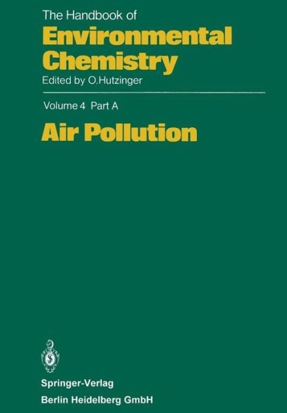 Cover for H Van Dop · Air Pollution - Air Pollution (Pocketbok) [Softcover reprint of the original 1st ed. 1986 edition] (2013)