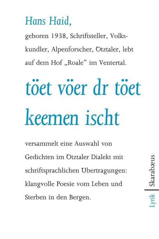 Cover for Haid · Töet Vöer Dr Töet,m.cd-a. (Buch)