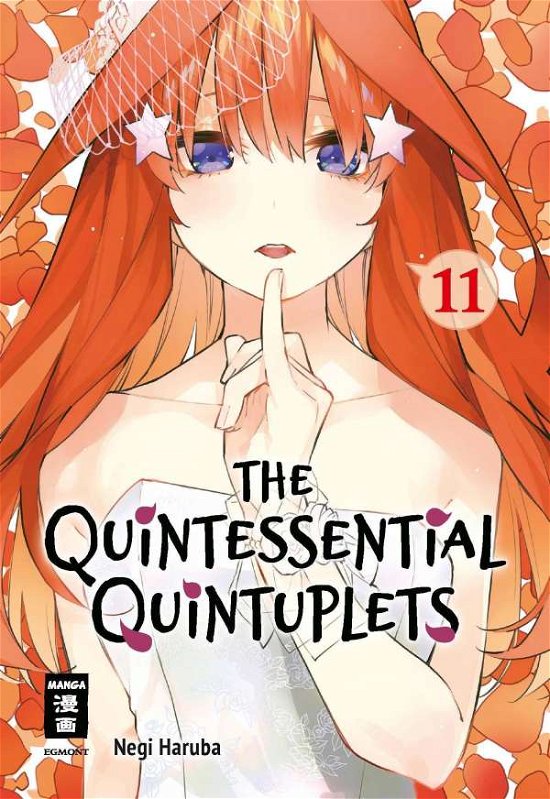 The Quintessential Quintuplets 11 - Negi Haruba - Bøker - Egmont Manga - 9783770442058 - 1. desember 2021