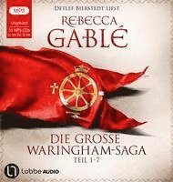 Cover for Detlef Bierstedt · DIE GROßE WARINGHAM-SAGA - TEIL 1-7 (35 MP3 CD) (CD) (2023)