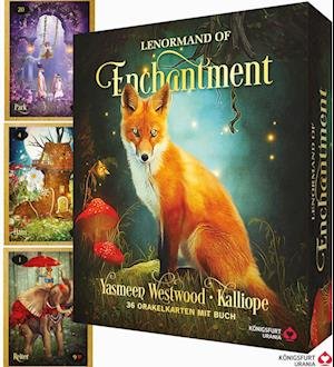Cover for Kalliope · Lenormand of Enchantment - Zauberhafte Orakelkarten im Fantasy-Style (Book) (2024)