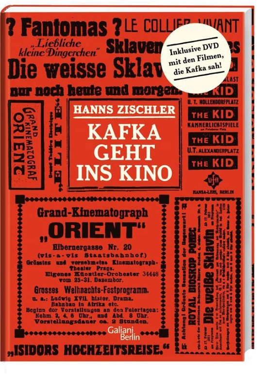 Cover for Zischler · Kafka geht ins Kino (Buch)