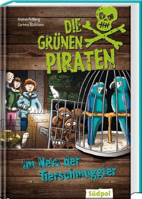 Cover for Poßberg · Die Grünen Piraten - Im Netz de (Bok)