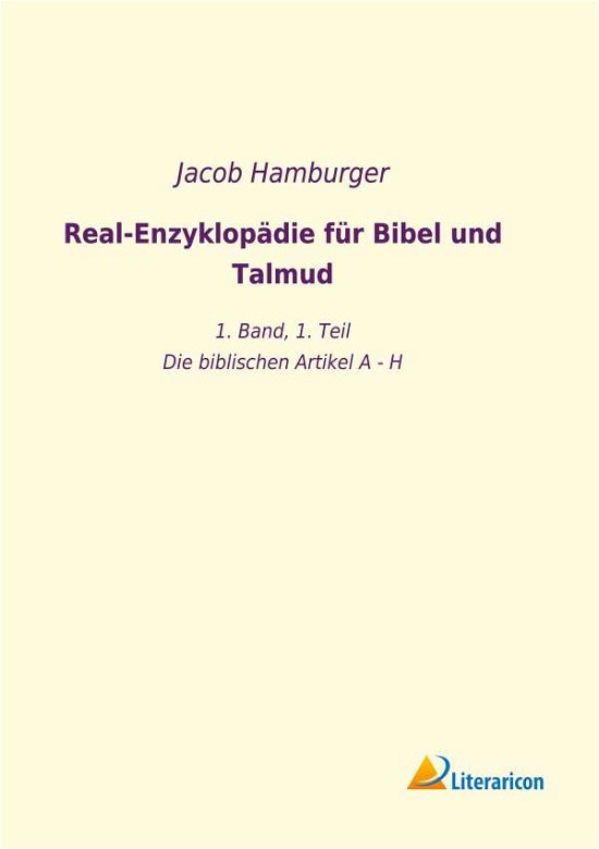 Cover for Hamburger · Real-Enzyklopädie für Bibel u (Book)