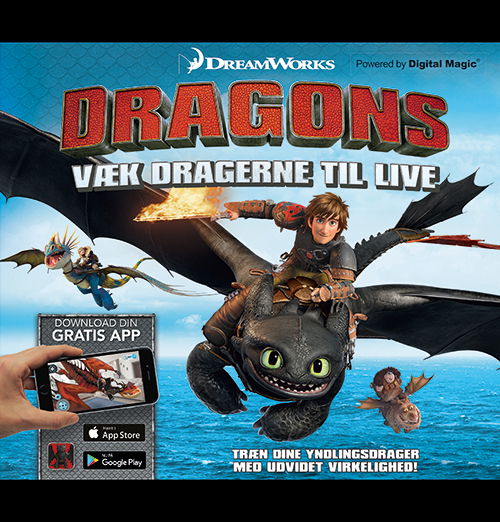 Drager: Kom tæt på Dragons - Væk dragerne til live -  - Libros - Forlaget Alvilda - 9788741500058 - 1 de noviembre de 2017