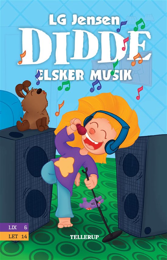 Cover for LG Jensen · Didde, 3: Didde elsker alt #3: Didde elsker musik (Hardcover bog) [1. udgave] (2019)