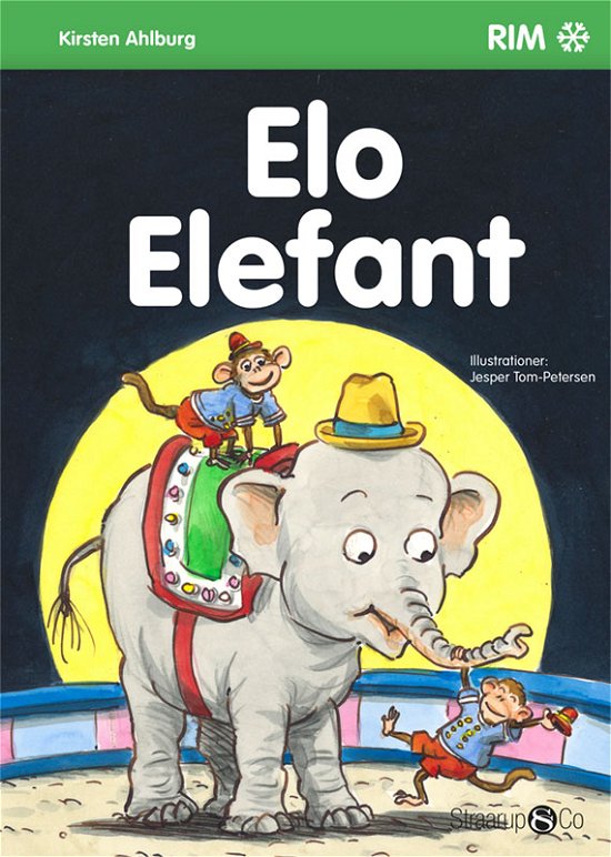 Cover for Kirsten Ahlburg · Rim: Elo Elefant (Hardcover bog) [1. udgave] (2019)