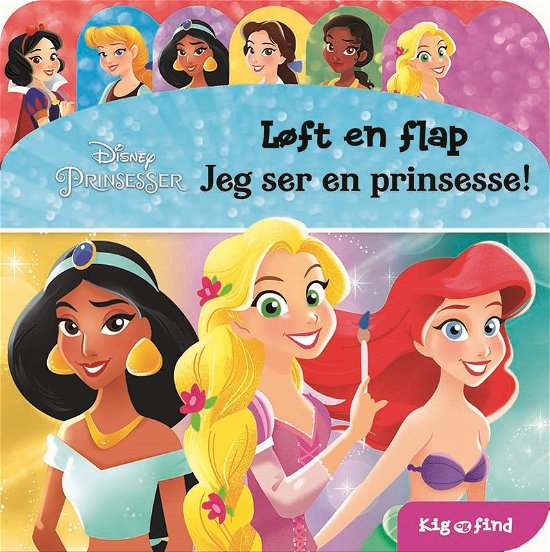 Cover for Disney Princess: Disney Prinsesser Løft en flap (Hardcover Book) [1e uitgave] (2020)