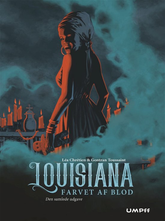 Cover for Léa Chrétien og Gontran Toussaint · Louisiana - farvet af blod (Innbunden bok) [1. utgave] (2023)