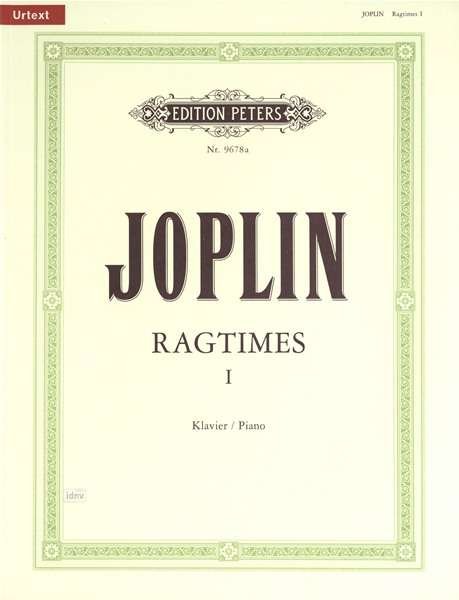 Cover for S. Joplin · Ragtimes for Piano, Vol. 1 (Sheet music) (2001)