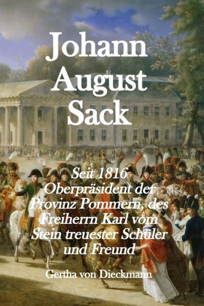 Cover for Gertha Von Dieckmann · Johann August Sack (Paperback Book) (2020)