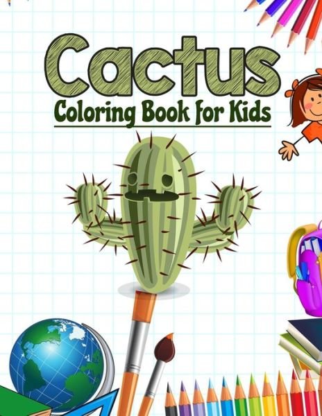 Cover for Neocute Press · Cactus Coloring Book for Kids (Paperback Bog) (2020)