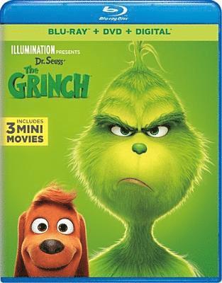 Cover for Illumination Presents: Dr Seuss' the Grinch (Blu-ray) (2019)