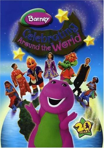 Cover for CD · Barney: Celebrating Around The World (CD) (2008)