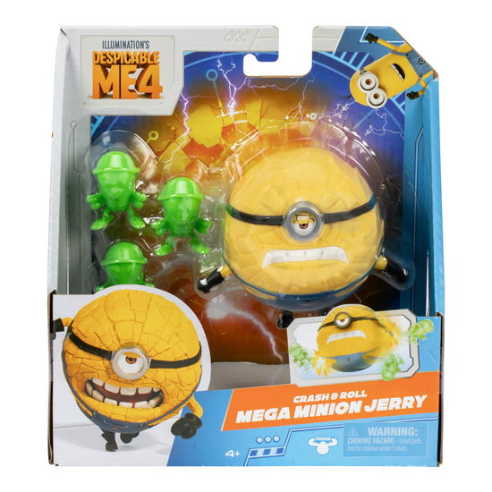 Ich - Einfach Unverbesserlich 4 Mega Minion Action - Moose Toys - Fanituote - Moose - 0630996593059 - keskiviikko 15. tammikuuta 2025