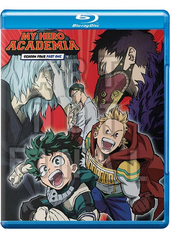 Cover for My Hero Academia: Season 4 Part 1 (Blu-ray) (2020)