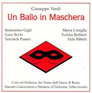 Ballo In Maschera  1943 - Serafin / gigli / caniglia / bechi / barbieri - Musiikki - PREISER RECORDS - 0717281200059 - perjantai 1. joulukuuta 2000