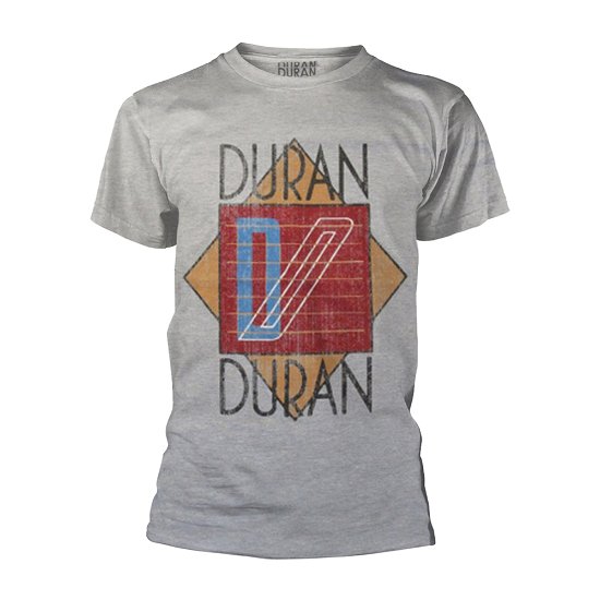 Cover for Duran Duran · Logo (T-shirt) [size XXL] [Grey edition] (2019)