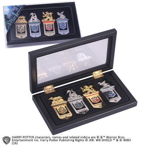 Harry Potter - Hogwarts Lesezeichen 4er Set - Noble Collection - Marchandise - The Noble Collection - 0812370010059 - 15 juillet 2023