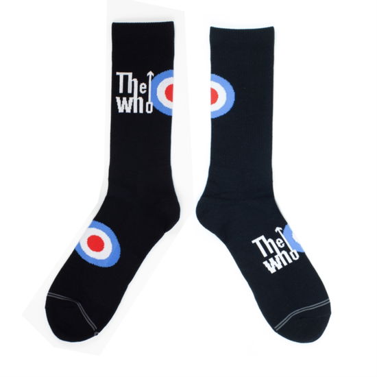 Cover for The Who · The Who Target Logo Crew Socks (One Size) (Bekleidung) (2024)