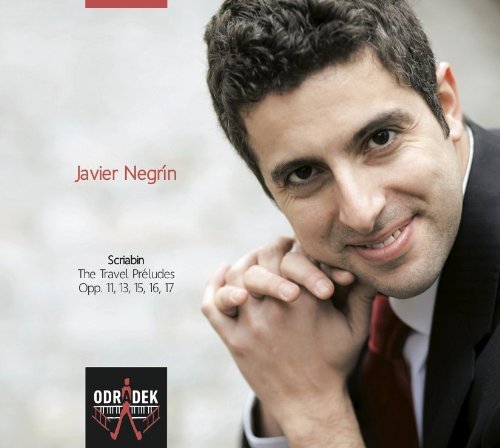 Cover for Javier Negrín · Scriabin - The Travel Preludes (CD) (2013)